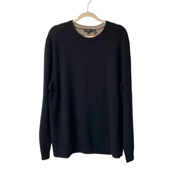 Theory Arnauld Mens Long Sleeve Black
Tan Crew Neck Knit Sweater size XXL - Picture 2 of 7